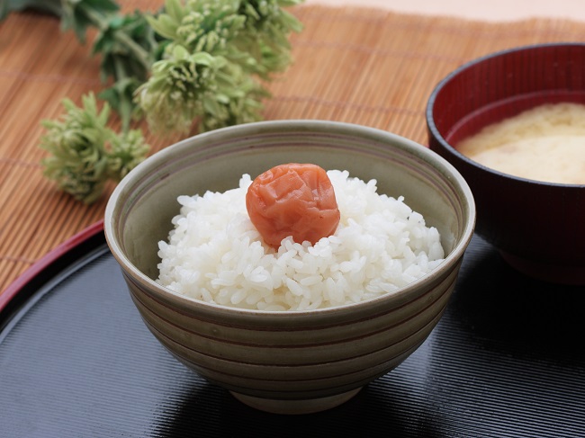 ご飯と梅干